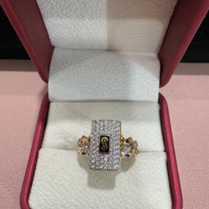 Original 14k Monaco ring (Anillo Mónaco  original 14 k)  306