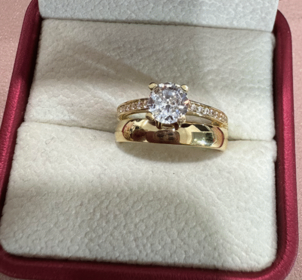 Dual engagement ring   (Anillo duo de compromiso ) 334